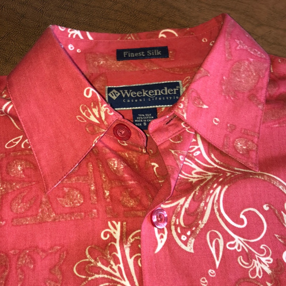 NWOT SILK Blend WEEKENDER Hawaiian Shirt